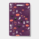 Halloween Ausweis (Rückseite)