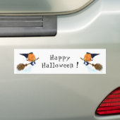 Halloween Autoaufkleber Hexenkürbis (Auf Auto)