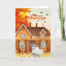 Halloween Autumn Home in Autumn