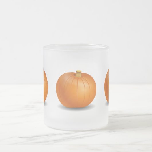 Halloween/Autumn Pumpkin Mattierte Tasse (Mittel)