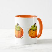 Halloween/Autumn Pumpkin Tasse (VorderseiteRechts)