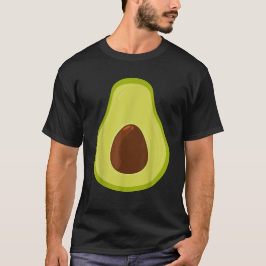 Halloween Avocado Kostüm Jugend Apparel Erwachsene T-Shirt (Vorderseite)