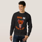 Halloween Axolotl Shirt Trick oder Behandlung Axol (Vorne ganz)
