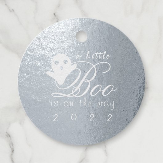 Halloween Baby Announction Tag (Vorderseite)