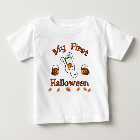 Halloween Baby Baby T-shirt (Vorderseite)