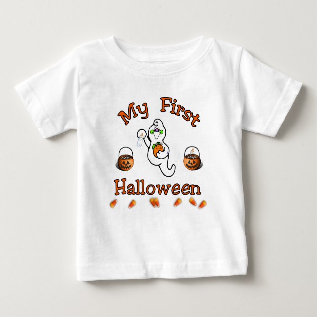 Halloween Baby Baby T-shirt (Vorderseite)