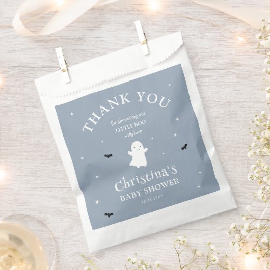 Halloween Baby Boy Dusche Danke Geschenktütchen (Ausgeschnitten)