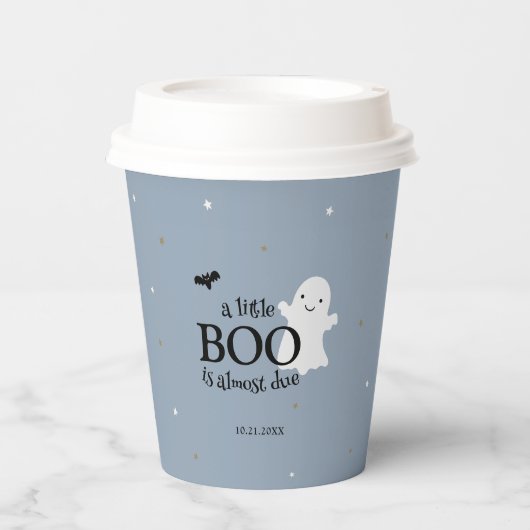 Halloween Baby Boy Dusche Pappbecher (Vorderseite)