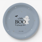 Halloween Baby Boy Dusche Pappteller (Vorderseite)