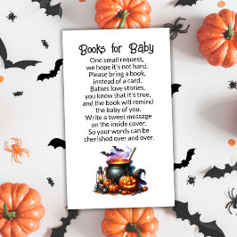 Halloween Baby braut Bücher für Baby Begleitkarte