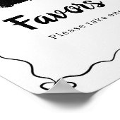 Halloween Baby Braut Geschenke Schild (Ecke)