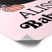 Halloween Baby Brewing Baby Dusche Begrüßungszeich Poster (Ecke)