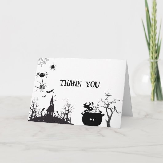 Halloween Baby Brewing Danke Babydusche (Vorderseite)