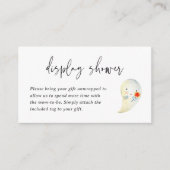 Halloween Baby Display Duschekarte Begleitkarte (Vorderseite)