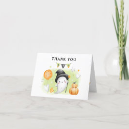 Halloween Baby Dusche Danke Karte ein wenig Boo