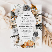 HALLOWEEN Baby-Dusche Einladung, ein kleines Boo Einladung