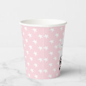 Halloween Baby Dusche Niedlich Ghost Pink Pappbecher (Rechts)