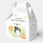 Halloween Baby Dusche Niedlich kleine Boo Medium G Geschenkschachtel (Rückseite)