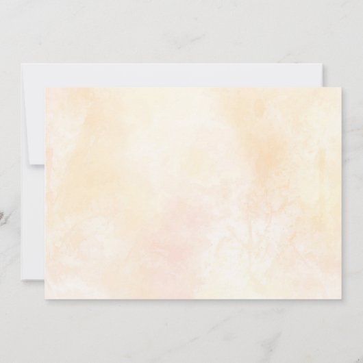 Halloween Baby Dusche Party Foto Einladung (Rückseite)