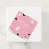 Halloween Baby Dusche Pastell Pink Geschenkanhänger (Beispiel)