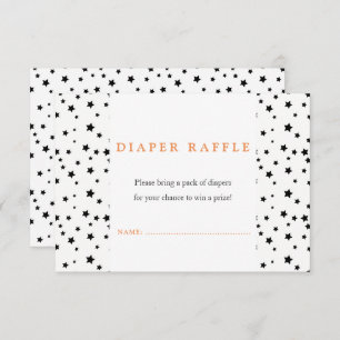 Halloween Baby Dusche schwarze Einladung