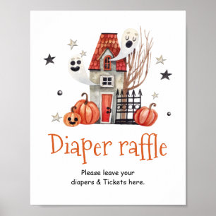 Halloween Baby Duwer Diaper Gewinnspiel Poster