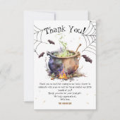 Halloween Baby Duwer Gender Neutral Danke (Vorderseite)