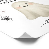 Halloween Baby Duwer Lieblingszeichen Poster (Ecke)