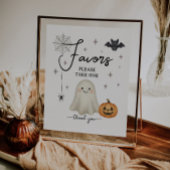 Halloween Baby Duwer Lieblingszeichen Poster