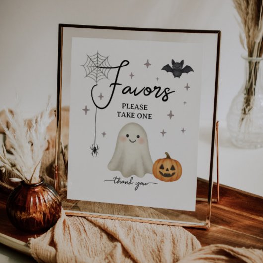 Halloween Baby Duwer Lieblingszeichen Poster