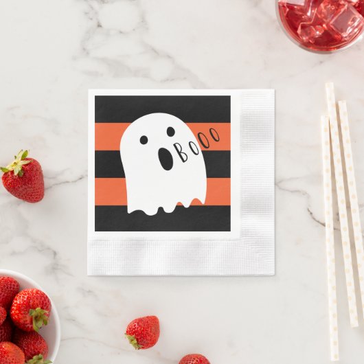 Halloween Baby Ghost Boo Serviette (Beispiel)