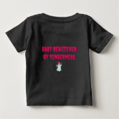 Halloween baby haunted by cuteness baby t-shirt (Rückseite)