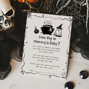 Halloween-Baby ist auf dem Weg Wie dick ist Mamas
