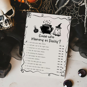 Halloween-Baby ist unterwegs - Errate wer Mami ode