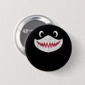 Halloween-Baby - Niedliche Haigeschenke Button (Vorne & Hinten)