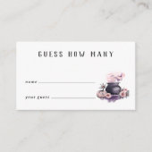 Halloween Baby Shooting Game Card Begleitkarte (Vorderseite)