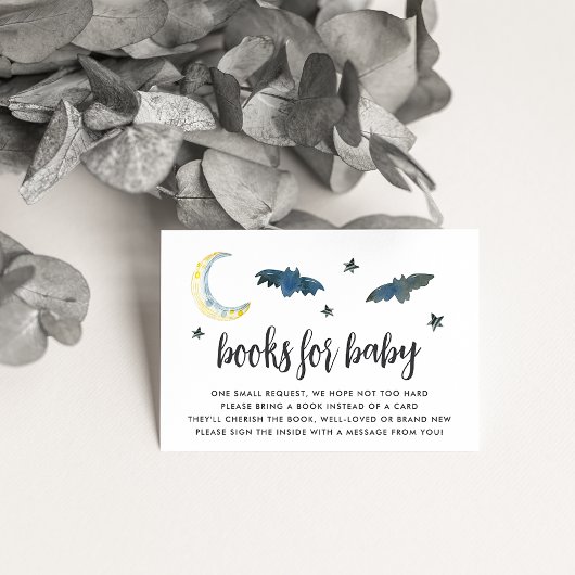 Halloween Baby Showbuchanfrage Begleitkarte