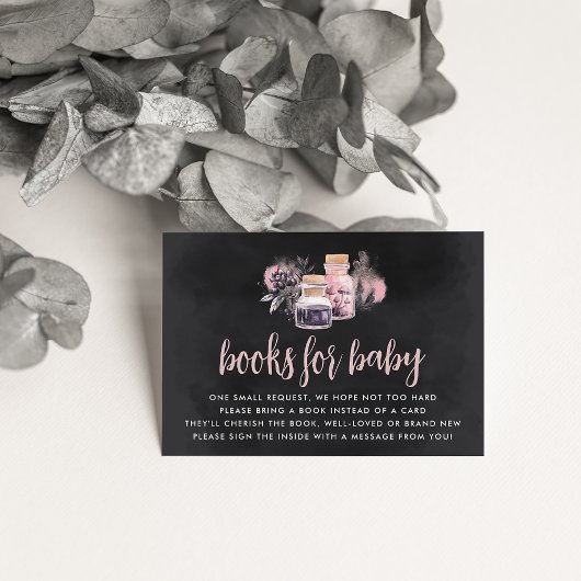 Halloween Baby Showbuchanfrage Begleitkarte