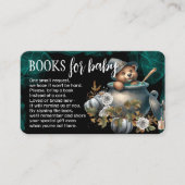 Halloween Baby Showbuchkarte Begleitkarte (Vorderseite)