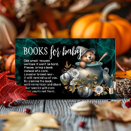 Halloween Baby Showbuchkarte Begleitkarte