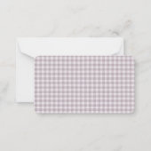 Halloween Baby Showbuchkarte Mitteilungskarte (Rückseite)