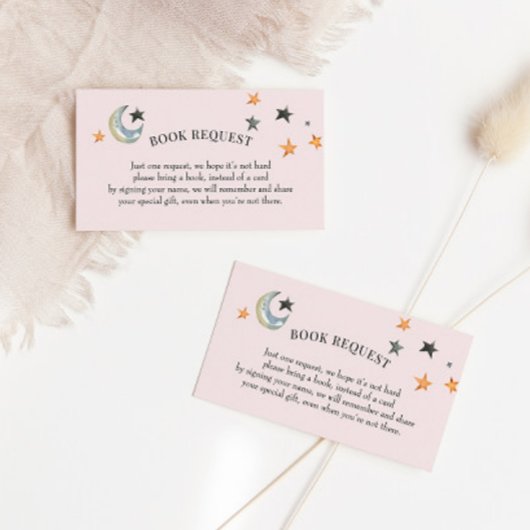 Halloween Baby Showbuchkarte Visitenkarte