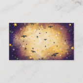 Halloween Baby Showdiaper Raffle Ticket Begleitkarte (Rückseite)