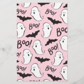 Halloween Baby Shower Advisor Card (Rückseite)