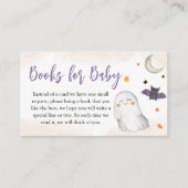 Halloween Baby Shower Books for Baby Begleitkarte (Vorderseite)