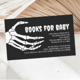 Halloween Baby Shower Books for Baby Begleitkarte