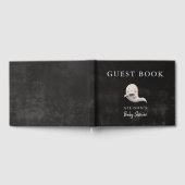 Halloween Baby Shower Boy Ghost Gästebuch (Voll)