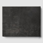 Halloween Baby Shower Boy Ghost Gästebuch (Rückseite)