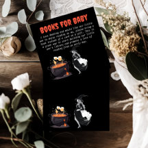 Halloween-Baby-Shower-Bücher für Baby-Einlage