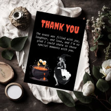Halloween-Baby-Shower-Dankeskarten